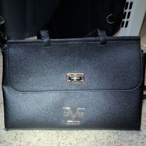 Versace 1969 Italian Shoulder Leather Purse -Bag